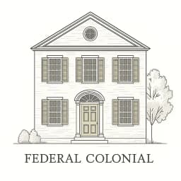Federal Colonial style house
