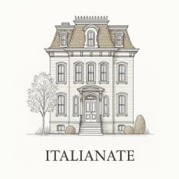 Italianate style house