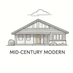 Mid-Century Modern style house