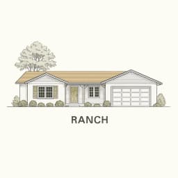 Ranch style house