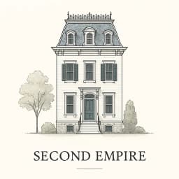 Second Empire style house