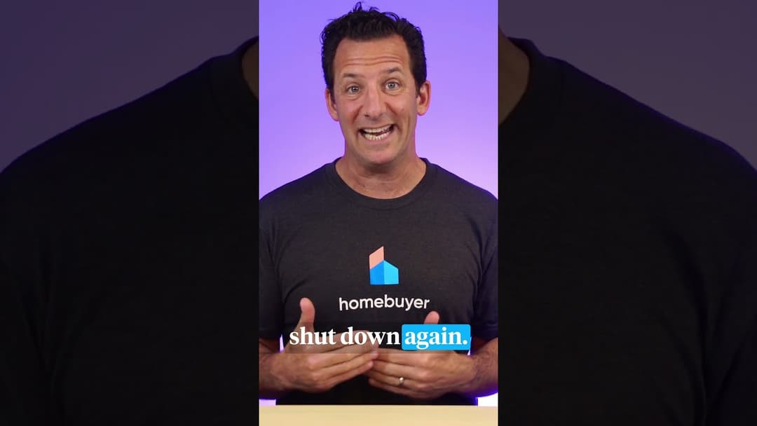 Video: Mortgage Rates In A Government Shutdown (HUD.gov) - Mortgage rates have historically dropped during government shutdowns, with a decrease of 10 basis po